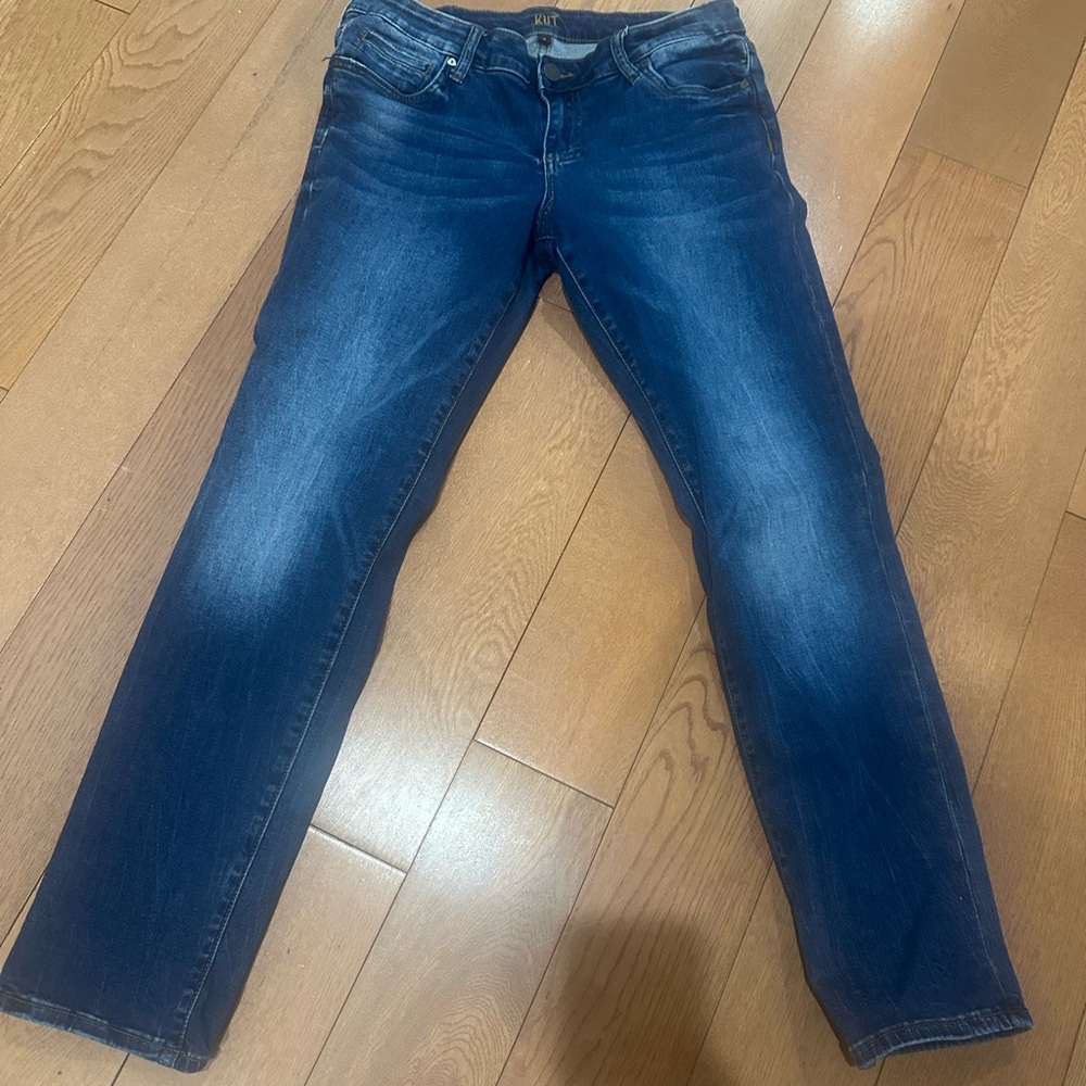 Kut from the Kloth boyfriend cut Women's Blue Jeans